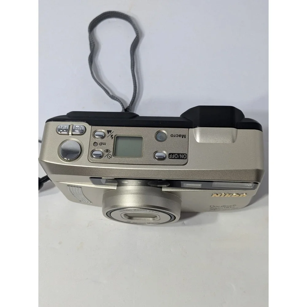 Nikon One Touch Zoom 90 AF 35mm Point & Shoot Film Camera Tested & Working Flash